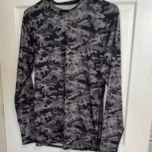 Men's Camouflage Long Sleeve Shirt